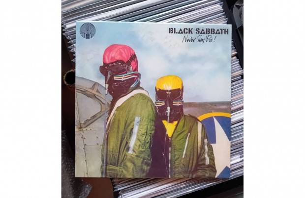 Black Sabbath - Never Say Die Bakelit Lemez LP Bontatlan