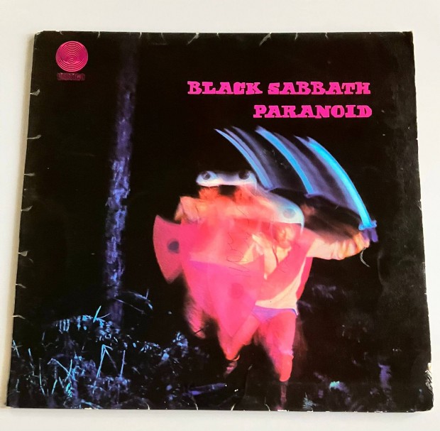 Black Sabbath - Paranoid (nmet, Vertigo Swirl, 1970)