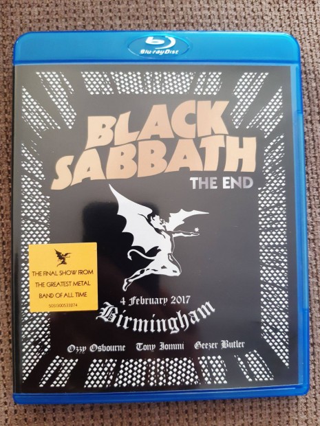 Black Sabbath - The End koncert Blue ray