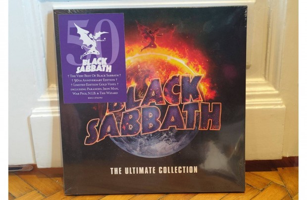 Black Sabbath - The Ultimate Collection 4 X Gold LP