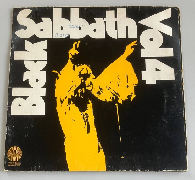 Black Sabbath - Vol. 4 (nmet, Vertigo)