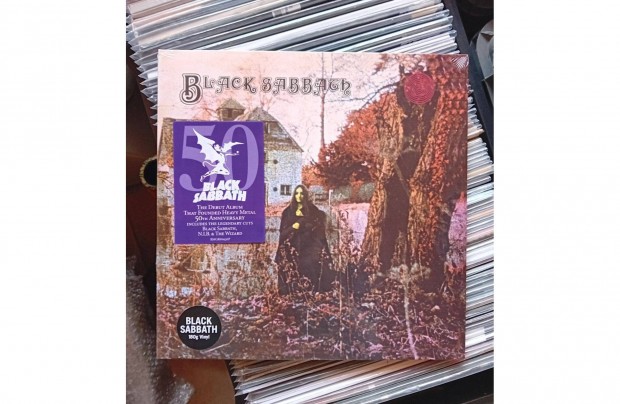 Black Sabbath - "Black Sabbath" Bakelit Lemez LP Bontatlan