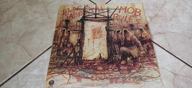 Black Sabbath bakelit lemez