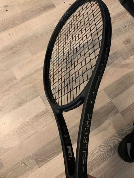 Black Wilson Pro Staff RF97 Roger Federer autogram tenisz t 340G