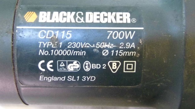Black & Decker 115mm flex