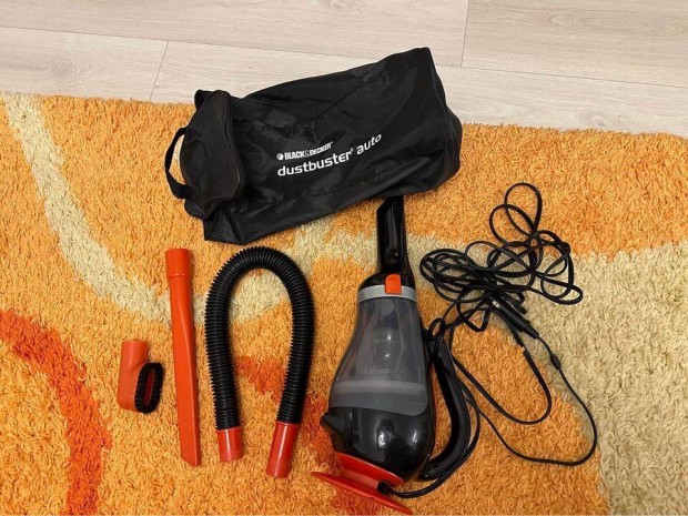 Black & Decker ADV1200 autóporszívó, 12V, összes gyári tartozékával