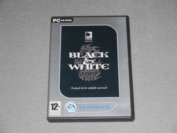 Black & White / Black and White Számítógépes PC játék, Ritka