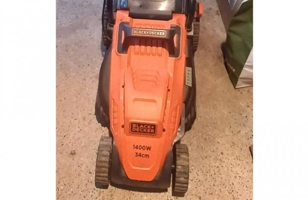 Black and Decker 1400Wattos fűnyíró eladó