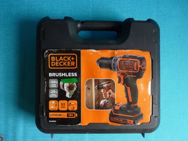 Black and Decker fr-csavaroz szerszmos lda, koffer elad