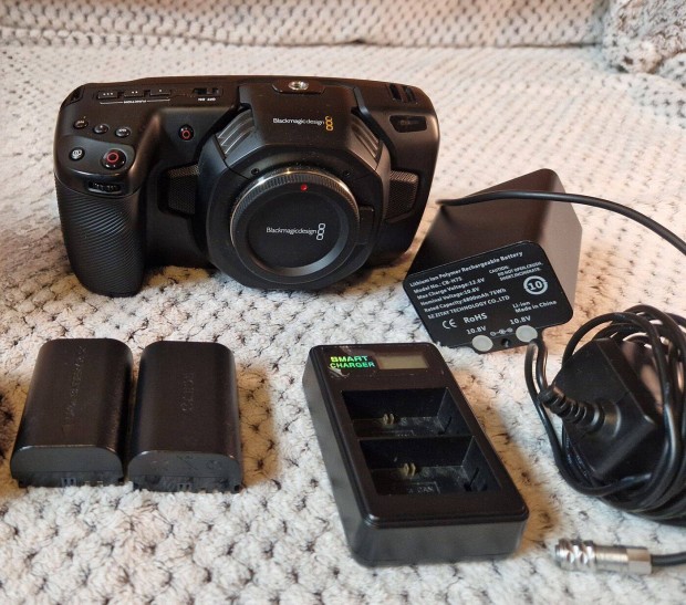 Blackmagic Pocket Cinema Camera 4K szett extrákkal