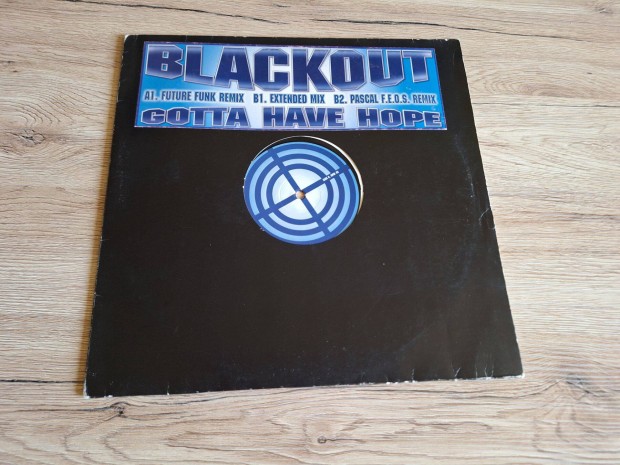 Blackout - Gotta have hope maxi bakelit lemez! LP