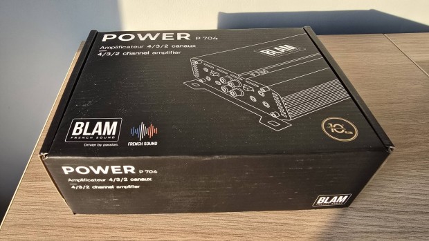 Blam P704 4 csatornás nagyteljesítményű autohifi erősítő