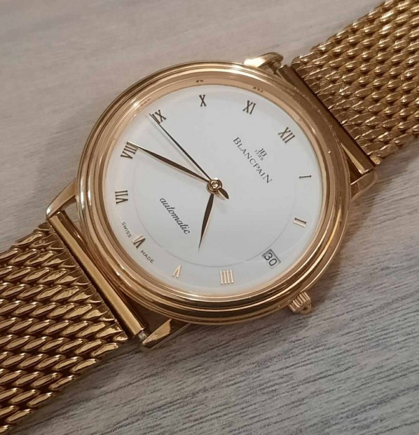 Blancpain Villeret 18 k arany ltnyra ! ( IWC , Patek , Rolex ) 