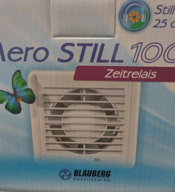 Blauberg Aero 125 SH ventiltor hzzsinrral, idrelvel