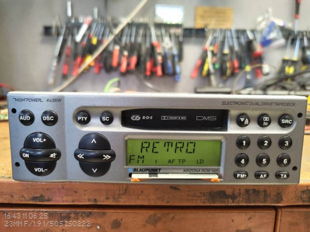 Blaupunkt Arizona RCM127 kazettás autórádió