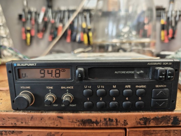 Blaupunkt Augsburg SQR 26 kazettás autórádió