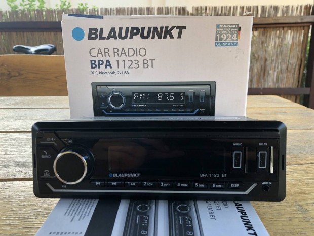 Blaupunkt BPA 1123 BT fejegység
