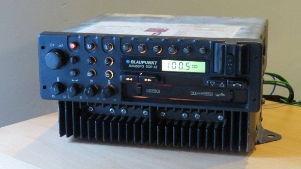Blaupunkt Bamberg SQR 83 régi retro Porsche autórádió