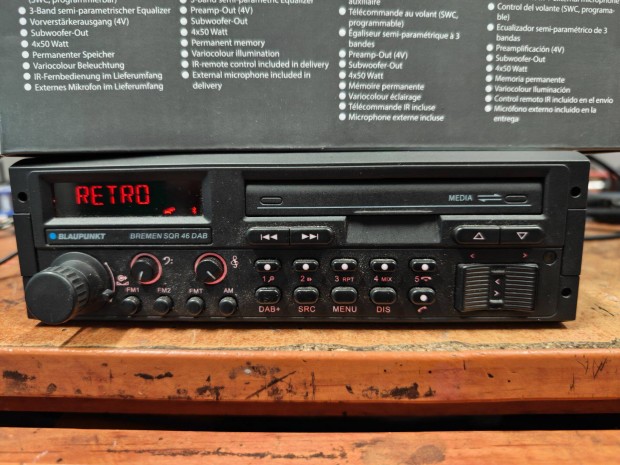 Blaupunkt Bremen SQR 46 DAB "retro" kinzet autrdi