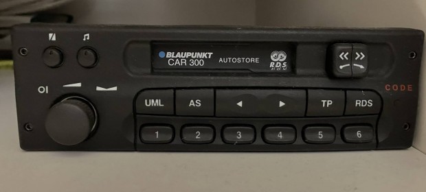 Blaupunkt CAR 300, gyári Opel rádió-magnó hibátlan állapotban eladó!