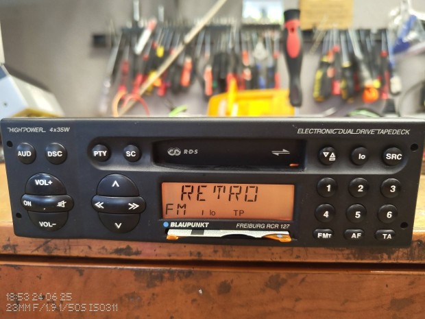 Blaupunkt Freiburg RCR 127 kazetts autrdi