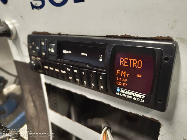Blaupunkt Heilbronn RCC24 kazettás autórádió.