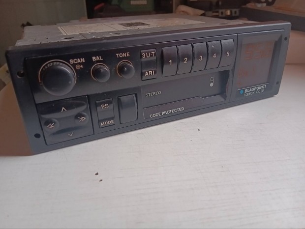 Blaupunkt Lubeck CC20 retro kazettás fejegység, autórádió