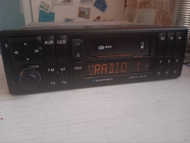 Blaupunkt Lbeck RCC45 retro fejegysg, autrdi 