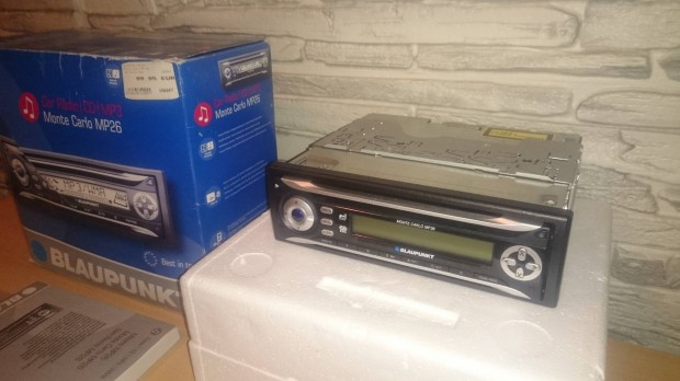 Blaupunkt Monte Carlo MP26 CD autórádió fejegység, CD-s autórádió, új!