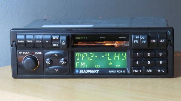 Blaupunkt Paris RCR 42 retro kazetts autrdi rdi