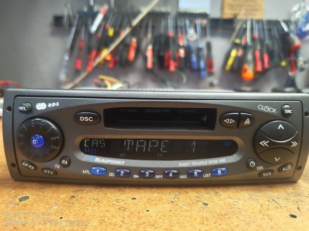 Blaupunkt Saint Tropez RCM 168 kazetts autrdi 