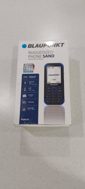 Blaupunkt Sand Mobiltelefon, Krtyafggetlen, Dual SIM, Kk/Fekete