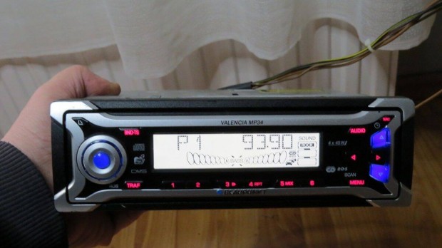 Blaupunkt Valencia MP34 cd mp3 rdi autrdi fejegysg