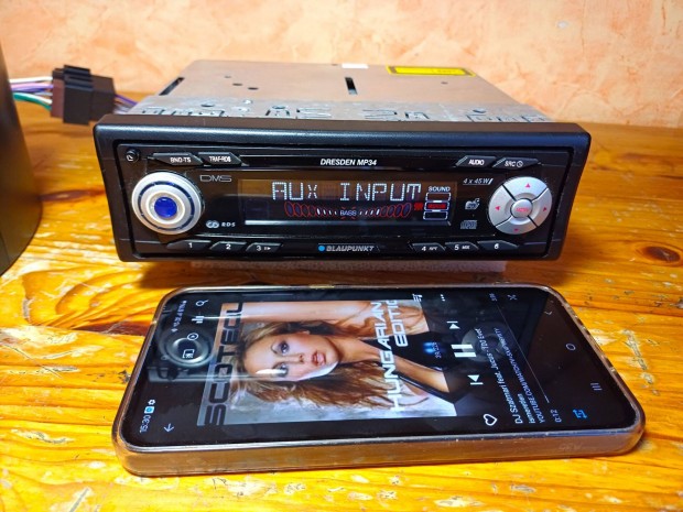 Blaupunkt audio BLUETOOTH okostott 445W-os autrdi