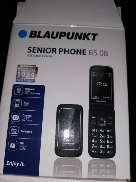 Blaupunkt senior BS08 idsmobil