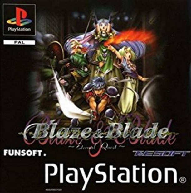 Blaze & Blade, Boxed eredeti Playstation 1 jtk