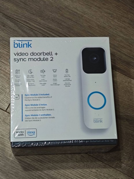 Blink video wifi elemes cseng sync modullal (bontatlan, garancilis)