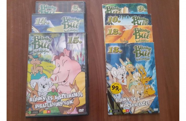 Blinky Bill kalandjai DVD