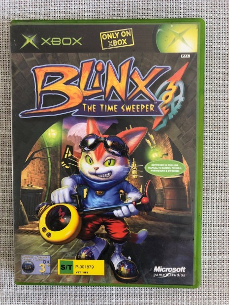 Blinx The Time Sweeper Xbox classic jtk