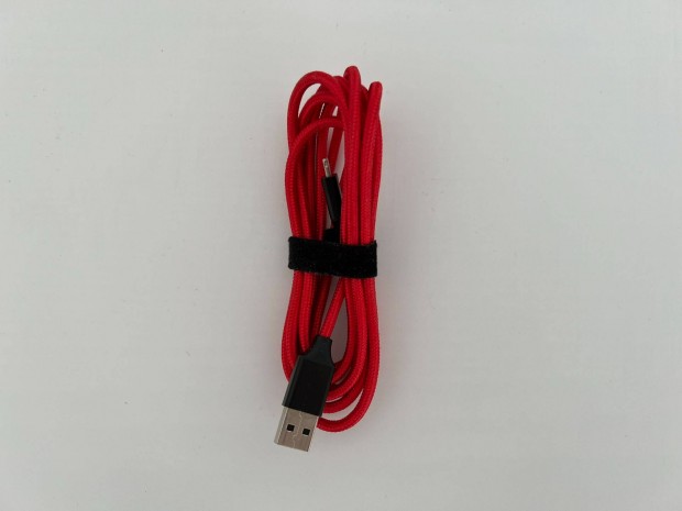 Blitzwolf BW-MF10 Pro Red 1,8m USB/Lightning piros adat- s tltkbel