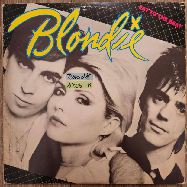 Blondie Eat To The Beat bakelit lemez, hanglemez LP (1023)