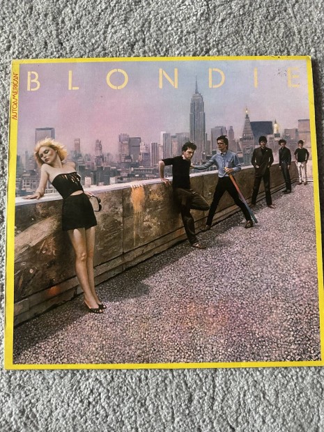 Blondie - Autoamerican, 1980, India, bakelit, (Vg+,Vg+)