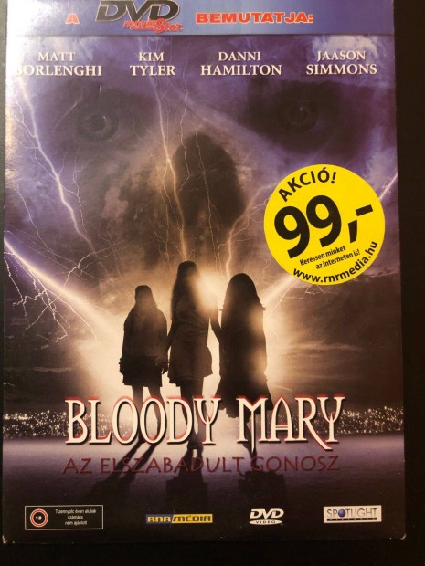 Bloody Mary Az elszabadult gonosz (karcmentes, Matt Borlenghi) DVD