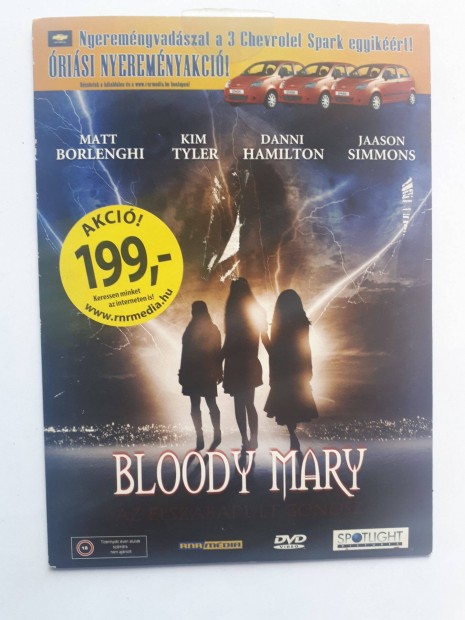 Bloody Mary - paprtokos DVD (posta 255 Ft)