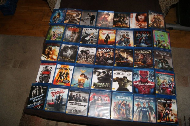 Blu Ray film gyűjtemény 61db Magyar Kiadvány eladó