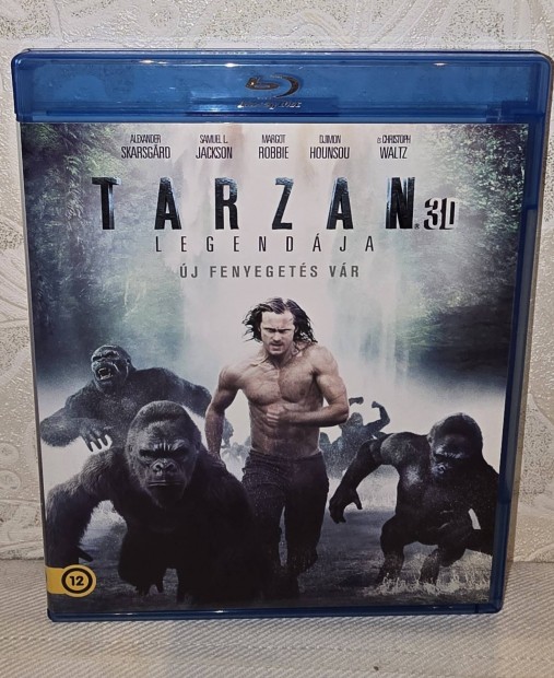 Blu ray:Tarzan legendja 2D+3D/A tenger szvben  2D+3D