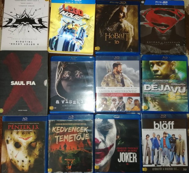 Blu-ray filmek eladók! Magyar kiadások!