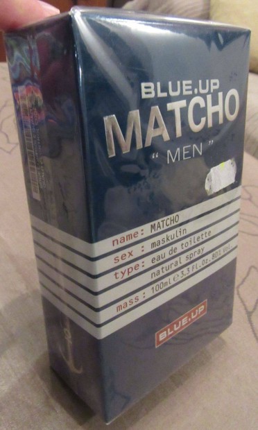 Blue Up Matcho Men eau de toilette Bontatlan Csomagolt Uj frfi parfum