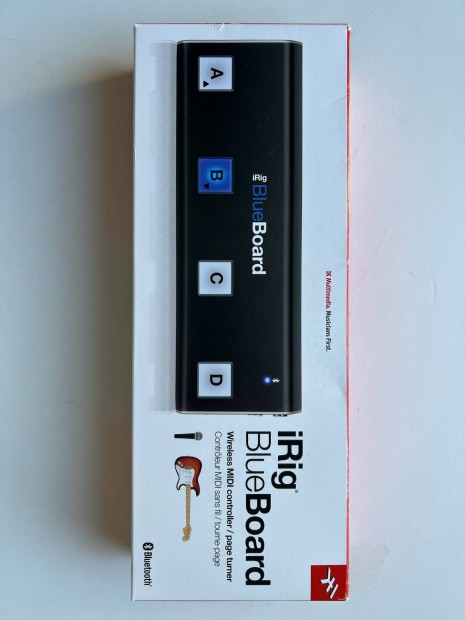 Blueboard irig Bluetooth pedl kapcsol 