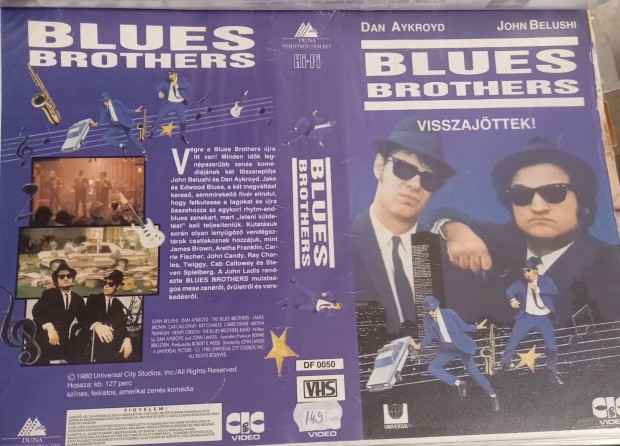 Blues Brothers - vgjtk vhs - Dan Aykroyd